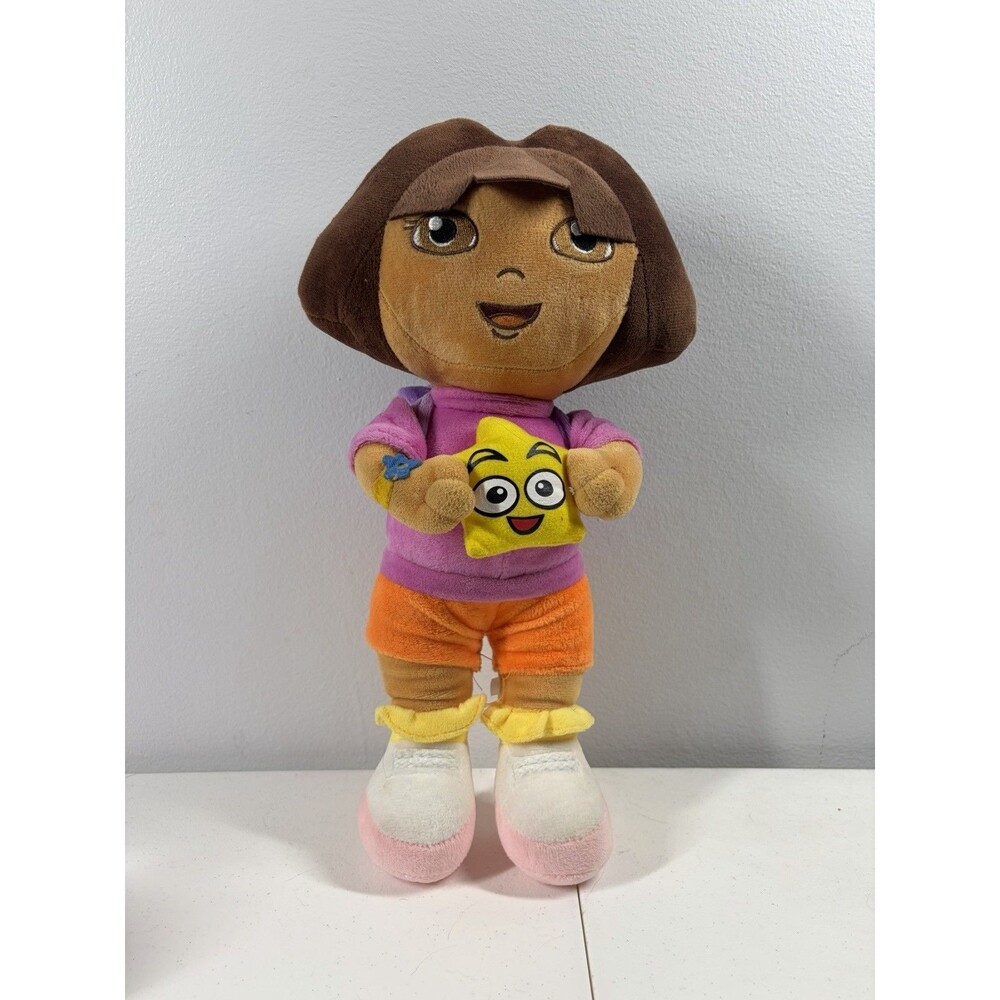Dora The Explorer 13inch Plush With Star And Back Pack